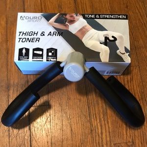 Thigh and arm toner. Exercise equipment